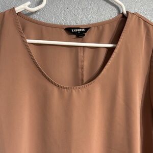 Express Women's Tan Top